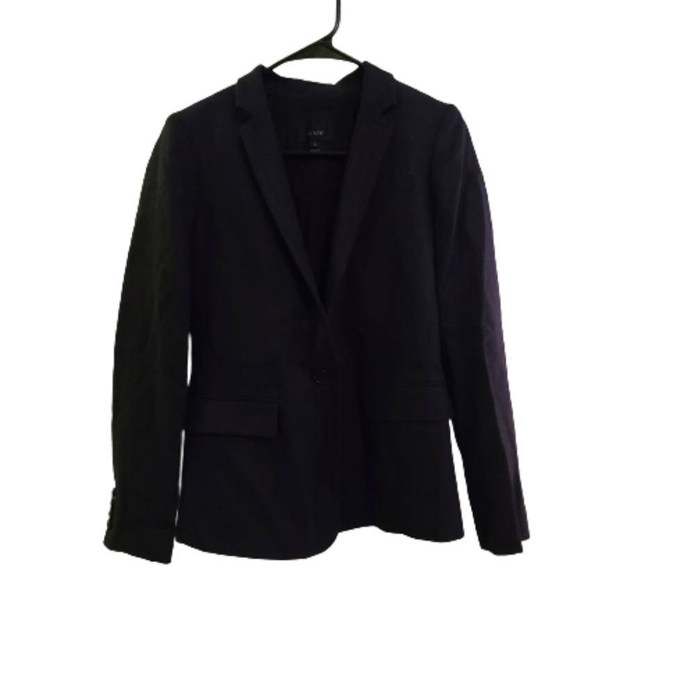 NWOT J Crew Single Button Regent Linen Blazer